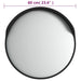 Outdoor Convex Traffic Mirror Black ø60 Cm Polycarbonate