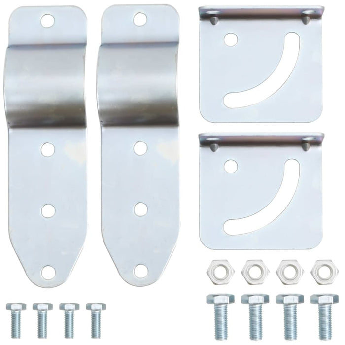 Outdoor Convex Traffic Mirror Orange ø30 Cm Polycarbonate