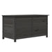 Outdoor Cushion Box Anthracite 100x50x56 Cm Solid Wood Fir
