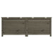 Outdoor Cushion Box Anthracite 150x50x56 Cm Solid Wood Fir