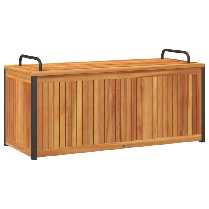 Outdoor Cushion Box 110x45x42/53 Cm Solid Wood Acacia