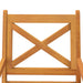 Outdoor Dining Chairs 4 Pcs Solid Wood Acacia Tbknllb