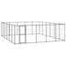 Outdoor Dog Kennel Steel 36.3 M² Tbnxtxa