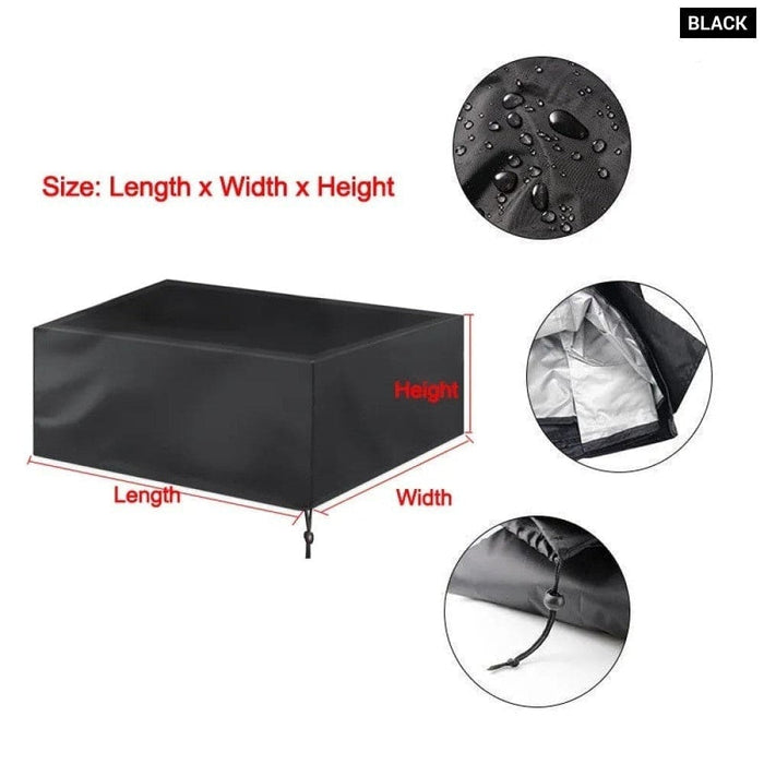 Outdoor Furniture Cover Patio Sofa Chair Table Rain Snow