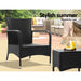 Outdoor Furniture Patio Set Wicker Conversation Chairs