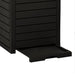Outdoor Garbage Bin Black 41x41x86 Cm Polypropylene Tlaoio