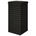 Outdoor Garbage Bin Black 41x41x86 Cm Polypropylene Tlaoio