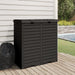 Outdoor Garbage Bin Black 78x41x86 Cm Polypropylene Tlaoit