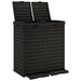 Outdoor Garbage Bin Black 78x41x86 Cm Polypropylene Tlaoit
