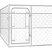 Outdoor Dog Kennel Galvanised Steel Oibnxo