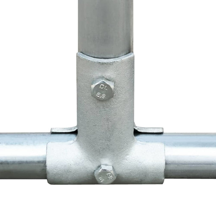 Outdoor Dog Kennel Galvanised Steel Oibnxo