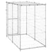 Outdoor Dog Kennel Galvanised Steel With Roof 110x220x180