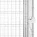 Outdoor Dog Kennel Galvanised Steel With Roof 12.1 M²