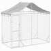 Outdoor Dog Kennel with Roof Silver 3x1.5x2.5 m Galvanised