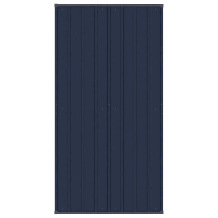 Outdoor Dog Kennel with Roof Steel 1.84 M² Tbkikal