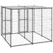 Outdoor Dog Kennel Steel With Roof 4.84 M² Tbnxxak