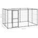 Outdoor Dog Kennel Steel with Roof 7.26 M² Tbnxxkt