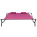 Outdoor Lounge Bed Fabric Pink Totptx