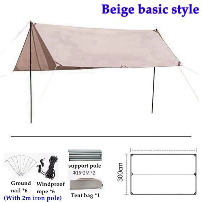 Outdoor Oxford Waterproof Canopy Uv Proof Thickening