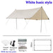 Outdoor Oxford Waterproof Canopy Uv Proof Thickening