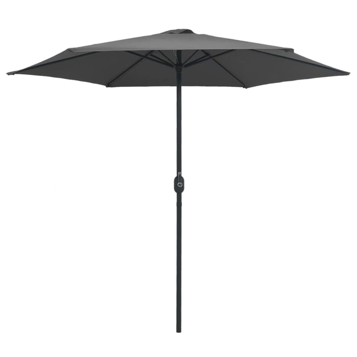 Outdoor Parasol with Aluminium Pole 270x246 Cm Anthracite