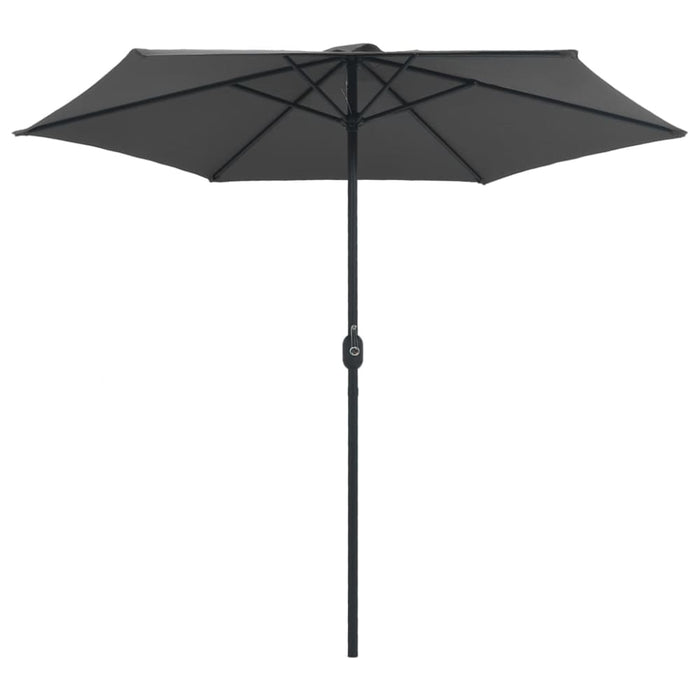 Outdoor Parasol with Aluminium Pole 270x246 Cm Anthracite