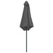Outdoor Parasol with Aluminium Pole 270x246 Cm Anthracite