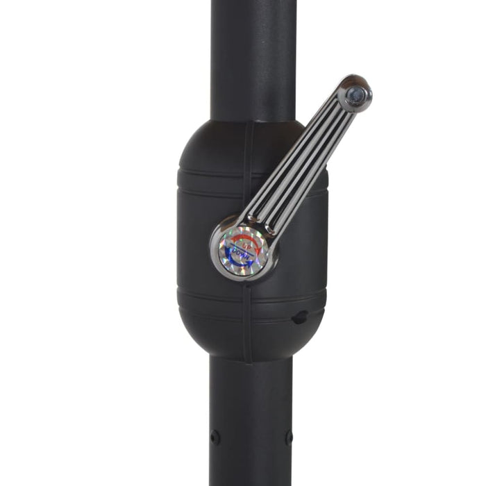 Outdoor Parasol with Aluminium Pole 460x270 Cm Anthracite