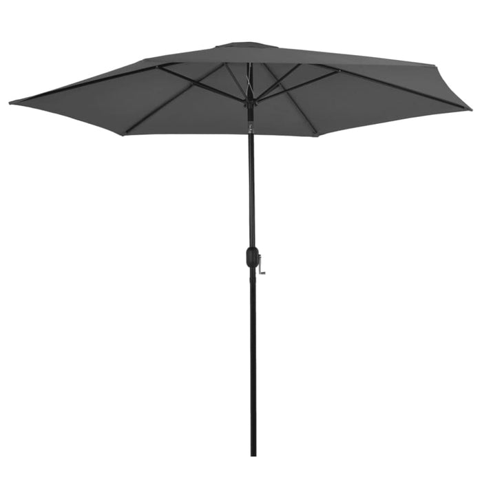 Outdoor Parasol with Metal Pole 300 Cm Anthracite Aaakk
