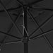 Outdoor Parasol with Metal Pole 300x200 Cm Anthracite Aapbo
