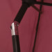 Outdoor Parasol With Metal Pole 300x200 Cm Bordeaux Red