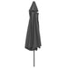 Outdoor Parasol With Metal Pole 400 Cm Anthracite Aitnb