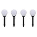 Outdoor Pathway Lamps 8 Pcs Led 15 Cm with Ground Spike
