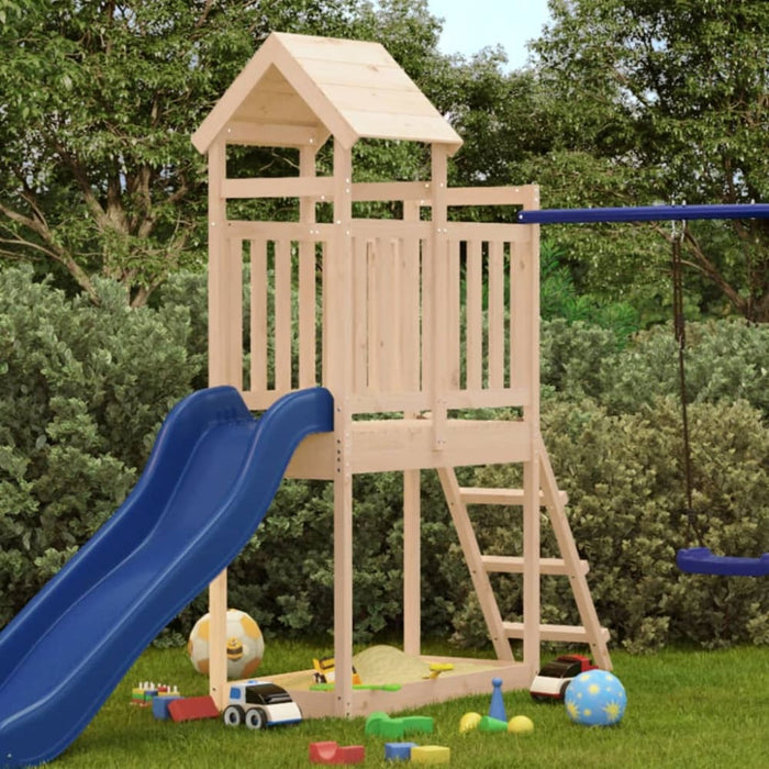 Outdoor Playset 53x110x214 Cm Solid Wood Pine Nxlptp