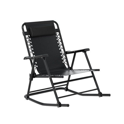 Outdoor Rocking Chair Folding Reclining Recliner Patio