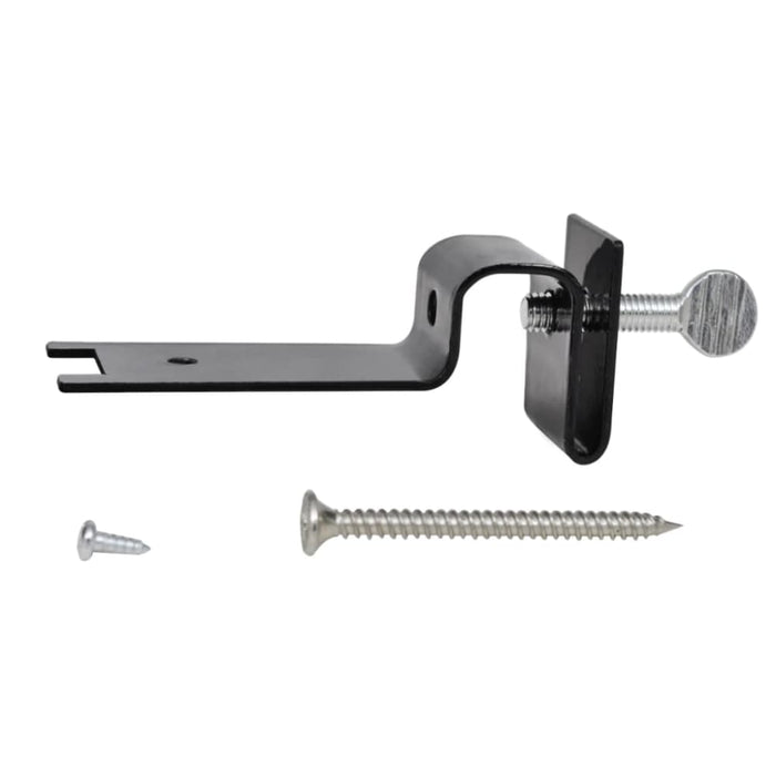 Outdoor Solar Fence Lamps 12 Pcs Led Black Xiioxx