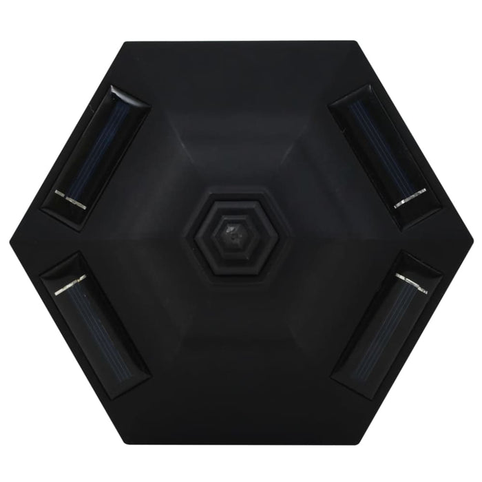 Outdoor Solar Lamps 3 Pcs Led Black Aaaio