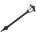 Outdoor Solar Lamps 3 Pcs Led Black Aaaio