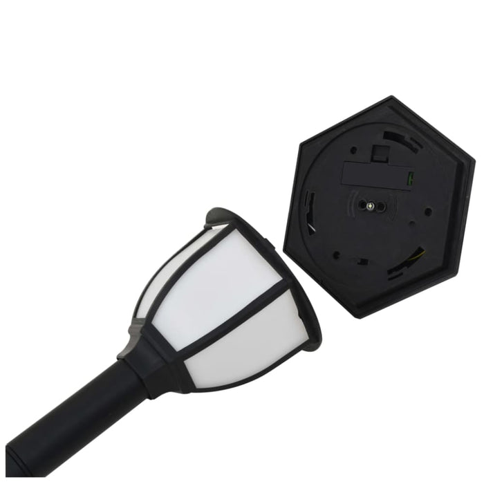 Outdoor Solar Lamps 3 Pcs Led Black Aaaio