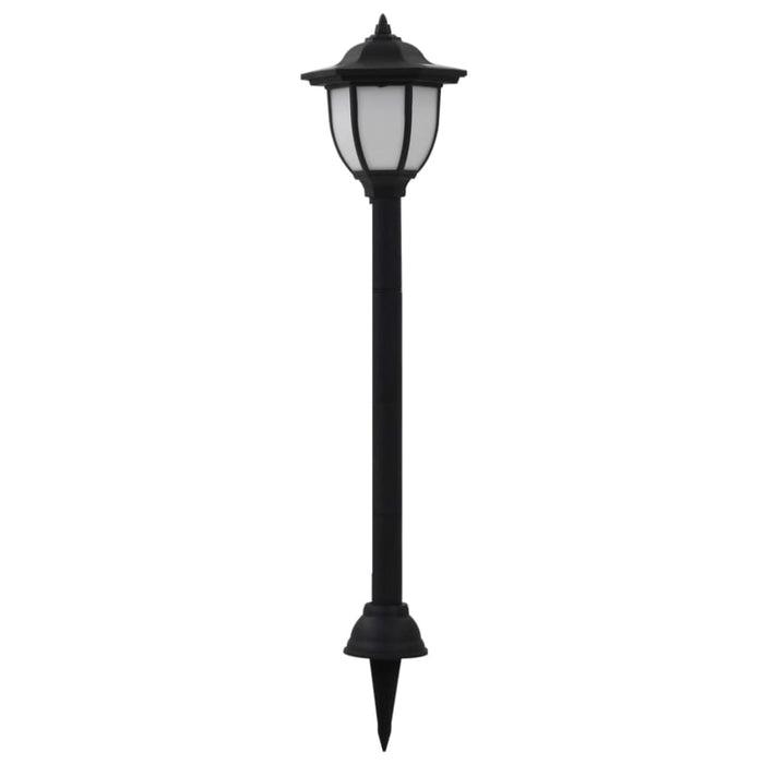 Outdoor Solar Lamps 3 Pcs Led Black Aaaio
