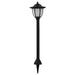 Outdoor Solar Lamps 3 Pcs Led Black Aaaio