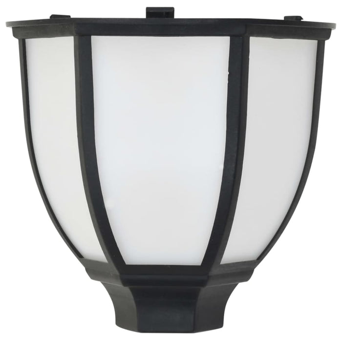 Outdoor Solar Lamps 3 Pcs Led Black Aaaio