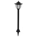 Outdoor Solar Lamps 3 Pcs Led Black Aaaio