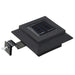 Outdoor Solar Lamps 6 Pcs Led Square 12 Cm Black Aaaln