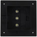 Outdoor Solar Lamps 6 Pcs Led Square 12 Cm Black Aaaln