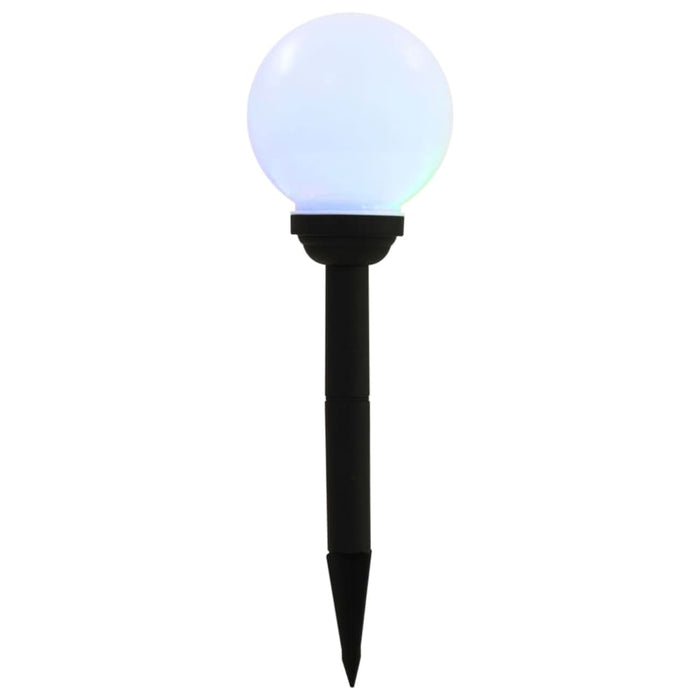 Outdoor Solar Lamps 8 Pcs Led Spherical 15 Cm Rgb Xiioxp
