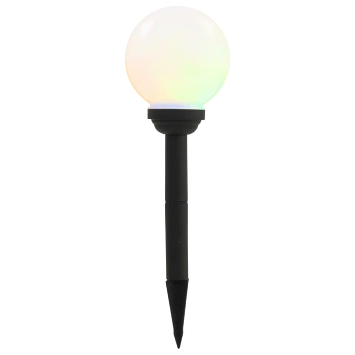 Outdoor Solar Lamps 8 Pcs Led Spherical 15 Cm Rgb Xiioxp