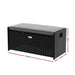 Outdoor Storage Bench Box Garden Sheds Tools Wicker Cushion