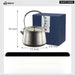 Outdoor Stove Tea Kettle with Anti Handle