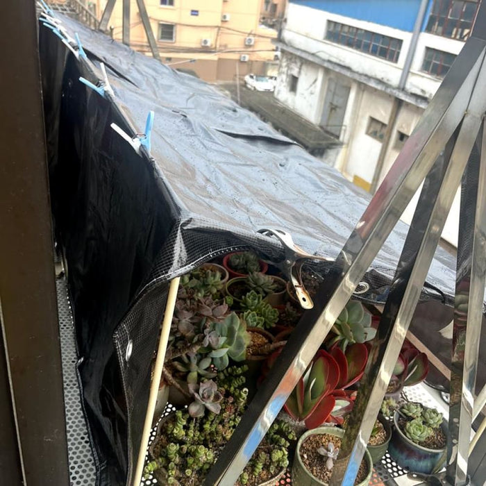 Outdoor Tarpaulin 0.2mm Pvc Garden Greenhouse Plant Cover